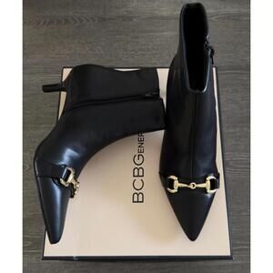 BCBGeneration Black Smooth Darmena Boot Women
